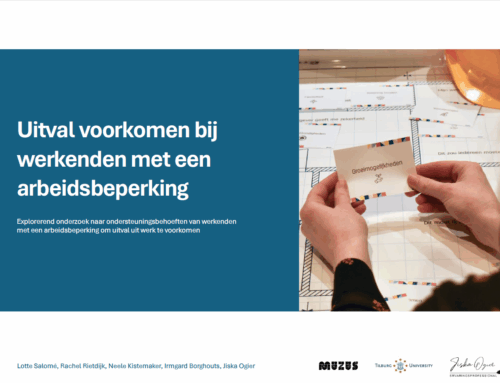 Onderzoek “Uitval voorkomen bij werkenden met een arbeidsbeperking”